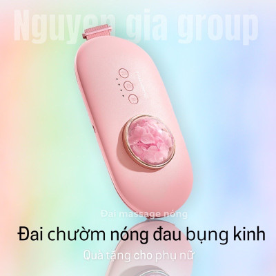 ￼Máy massage bụng kinh SHANEN, Giảm đau nhanh, Làm ấm bụng cho phụ nữ đến kì, SHANEN OFFICIAL