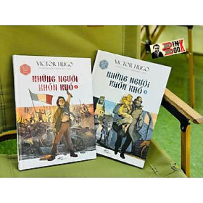 (Trọn bộ 2 tập) Kiệt tác văn học bằng tranh – NHỮNG NGƯỜI KHỐN KHỔ –  Victor Hugo - Daniel Bardet - Bernard Capo - Nhã Nam 