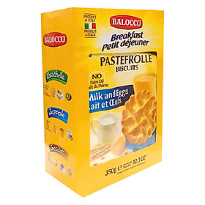 Bánh quy bơ Balocco PASTEFROLLE 350g.saleT10.25