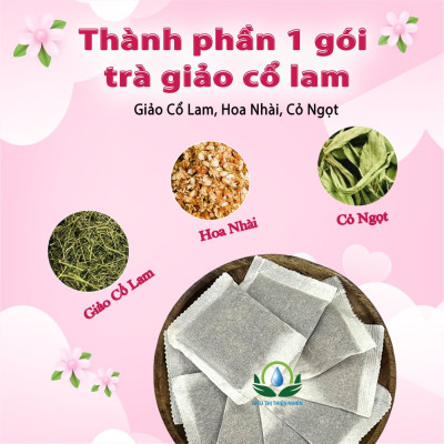 Trà Giảo Cổ Lam hộp 30 Túi Lọc x 3Gram của Siêu Thị Thiên Nhiên