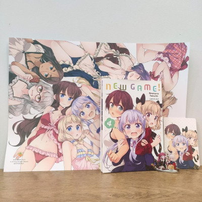 Sách - New Game - Tập 4 - Mori Manga - AZ Việt Nam
