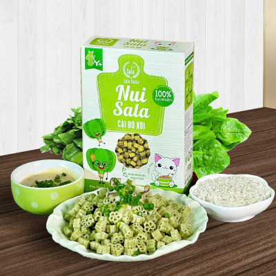 Nui Hữu Cơ Cải Bó Xôi Giàu Chất Sắt Bổ Sung Dưỡng Chất Thiết Yếu Cho Trẻ Nhỏ Chuẩn Chính Hãng