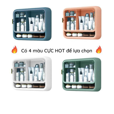 Kệ Mỹ Phẩm- Hộp Đựng Mỹ Phẩm Treo Tường- Tủ Thuốc Gia Đình Tiện Lợi - Hàng Loại 1 - Chính Hãng MINIIN