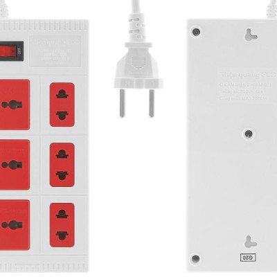 Ổ cắm điện Điện Quang 6 lỗ 5m ECO ĐQ ESK 5WR 6ECO - Hàng chính hãng