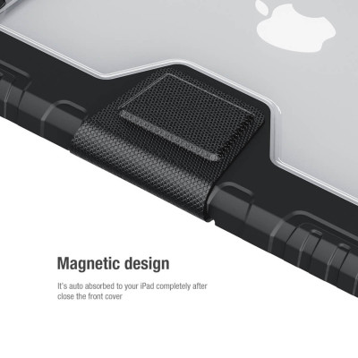 Bao da cao cấp cho iPad Air 10.9/Air 4, iPro 11 (2020), iPro 11 (2021) hàng chính hãng Nillkin Bumper Leather có nắp bảo vệ camera