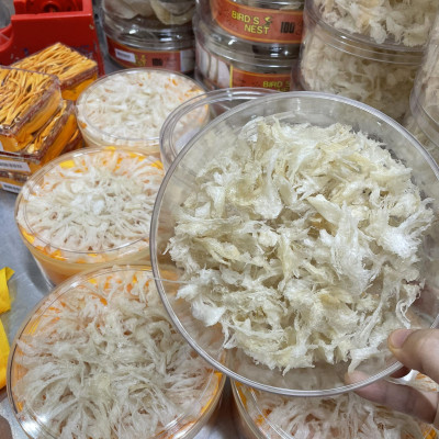 Chân yến sạch loại 2 hộp 100gr- Chân yến sạch nhỏ ăn ngon bổ dưỡng - Ăn yến đẹp da - Tặng đường táo - yến sào cao cấp Đỗ Thị Toán