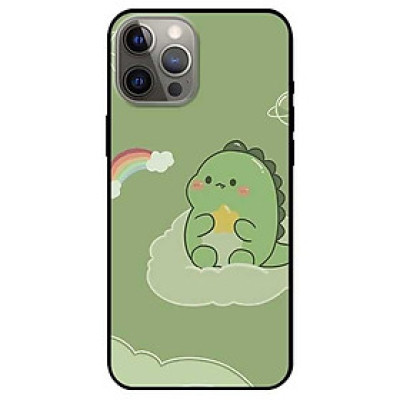 Ốp lưng dành cho Iphone 11 - 11 Pro - 11 Pro Max mẫu Khủng Long Cầu Vồng