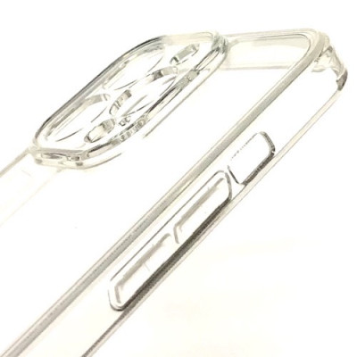 Ốp lưng cho iPhone 14 Pro Max hiệu Likgus SafeGuard chống sốc (Trong suốt không ố màu) - Hàng nhập khẩu