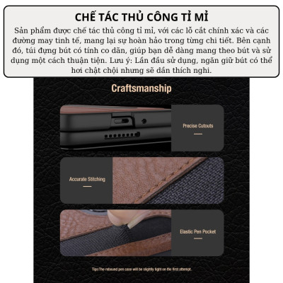 Case bao da chống sốc cho Samsung Galaxy Z Fold 6 trang bị ngăn đựng S-Pen, khe nhét thẻ card hiệu Nillkin Aoge Leather Cover Case (bảo vệ máy cực tốt, chất liệu da thật cao cấp, thiết kế thời trang cá tính) - hàng nhập khẩu