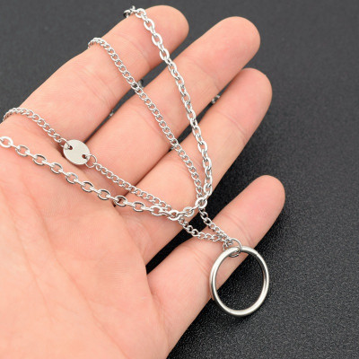 Dây chuyền vòng cổ hợp kim titan thời trang cá tính giới trẻ street style