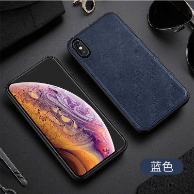 Ốp lưng da cho iPhone X, Xr, Xs Max, iPhone 11, 11 Pro, 11 Pro Max hãng X-level cao cấp viền mềm chống sốc - Hàng chính hãng