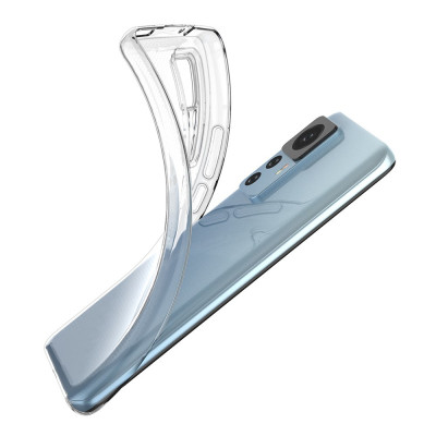 Ốp lưng silicon dẻo cho Xiaomi Mi 12T 5G / 12T Pro 5G hiệu Ultra Thin trong suốt mỏng 0.6mm độ trong tuyệt đối chống trầy xước - Hàng nhập khẩu