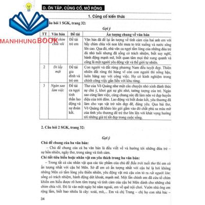 SÁCH - hướng dẫn học và làm bài ngữ văn 7 - tập 1 (bám sát sgk kết nối tri thức với cuộc sống)