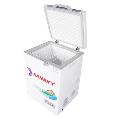 Tủ Đông Kính Cường Lực Sanaky VH-1599HYK (100L) - Xám - Hàng Chính Hãng - Chỉ Giao tại HCM