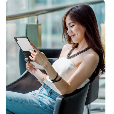 Ốp lưng chống sốc cho iPad Gen 10 10.9inch 2022 chính hãng XUNDD có giá đỡ 3 chế độ - Hàng chính hãng
