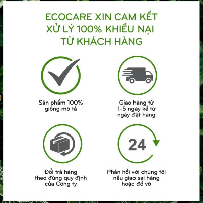 Xịt Lau bàn ăn hữu cơ Bồ hòn tinh dầu Quế 500ml thương hiệu Ecocare