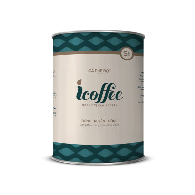 Cà Phê icoffee Dòng Truyền Thống Lon 200g