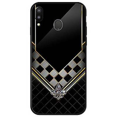 Ốp lưng cho Samsung Galaxy M20 nền đen bóng 1 - Hàng chính hãng