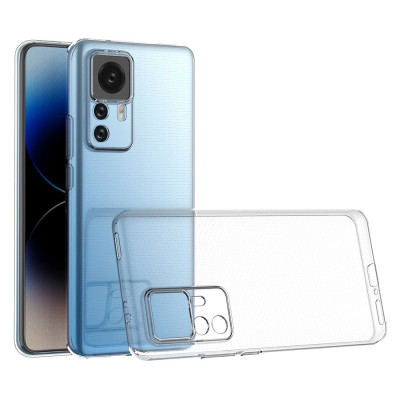 Ốp lưng silicon dẻo cho Xiaomi Mi 12T 5G / 12T Pro 5G hiệu Ultra Thin trong suốt mỏng 0.6mm độ trong tuyệt đối chống trầy xước - Hàng nhập khẩu