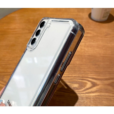 Ốp lưng chống sốc trong suốt cho Samsung Galaxy S24 FE , S23 Fe , S21 Fe , S20 Fe hiệu Likgus Crashproof giúp chống chịu mọi va đập- hàng nhập khẩu