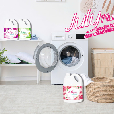 N­ước giặt xả Thái Lan 6 in1 July Plus 3.5L - Hàng nhập khẩu Thái Lan