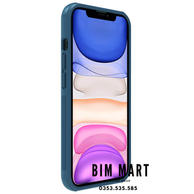 Ốp lưng chính hãng Nillkin dành cho iPhone 14 Plus dạng sần - Hàng Nhập Khẩu (Tặng 2 túi PVC đựng thẻ ATM)