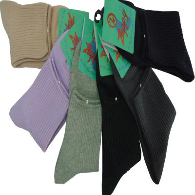 Combo 3 Đôi Vớ Học Sinh Rib Trơn Cổ Trung 2 Cylinder Zappy