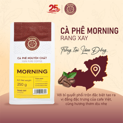Cà phê rang xay Rita Võ Cafe Morning 250g