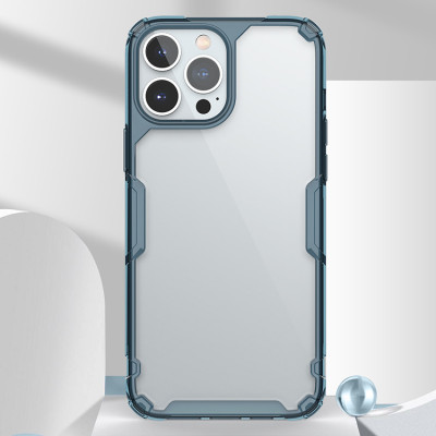 Ốp Lưng Nillkin Nature TPU Pro dành cho iPhone 14 / 14 Max/ 14 Pro / 14 ProMax - Hàng Chính Hãng