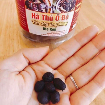 HÀ THỦ Ô ĐỎ VIÊN MÈ ĐEN VÀ MẬT ONG RỪNG MẸ KEN