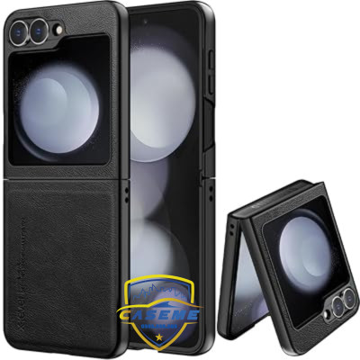 Ốp lưng da dành cho Samsung Galaxy Z Flip5/Z Flip6 hàng chính hãng X-Level cao cấp - Hàng Chính Hãng
