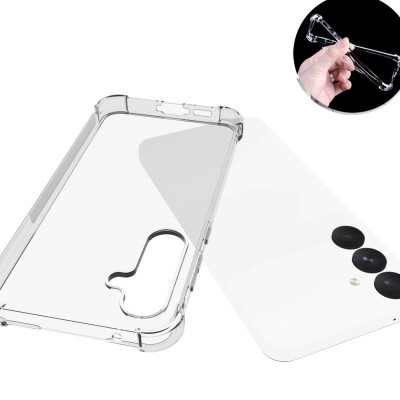 Ốp lưng dành cho Samsung Galaxy A54 5G, A34 5G, A24 , A14/A14 5G, A04s dẻo trong ôm sát chống sốc 4 góc bảo vệ camera cao cấp - Hàng chính hãng