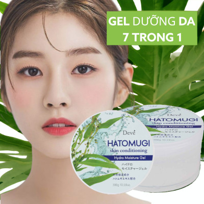 Gel Dưỡng Da 7 Trong 1 Chiết Xuất Hạt Ý Dĩ Deve Cica Conditioning Hatomugi (300 G)