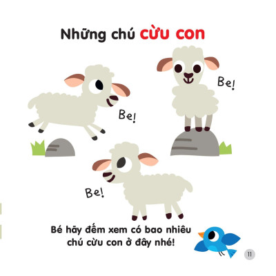 Sách 200 Từ Vựng Mẹ Cùng Con Học Nói - Các Loài Động Vật Đáng Yêu