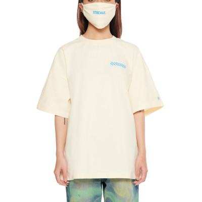 Khẩu Trang 5THEWAY Kem aka 5THEWAY /solid/ LETTER LOGO MASK in PRISTINE