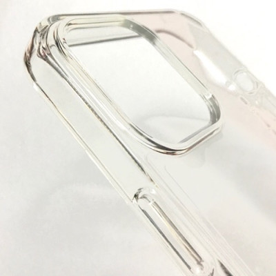 Ốp lưng cho iPhone 14 Pro Max hiệu Likgus Clear Air Shock trong suốt (Không ố màu) - Hàng nhập khẩu