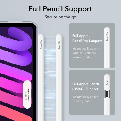 Ốp lưng Cho iPad Mini 7 ESR Metal Kickstand Case - Hàng Chính Hãng