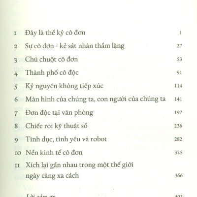 Thế Kỷ Cô Đơn - Xích lại gần nhau trong một thế giới ngày càng xa cách