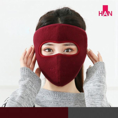Khẩu trang ninja che kín mặt kín tai vải nỉ dán gáy chống nắng chống gió lạnh mùa đông - khau trang