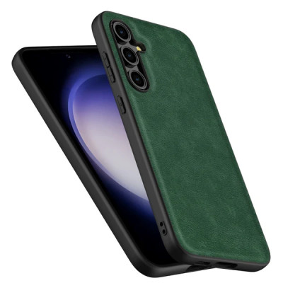 Ốp lưng da cho Samsung Galaxy S24, S24 Plus, S24 Ultra hãng X-level cao cấp viền mềm chống sốc - Hàng chính hãng