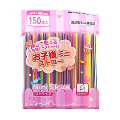 Set ống hút đa sắc màu Seiwa Pro có thể tái sử dụng nhiều lần - Nội địa Nhật Bản