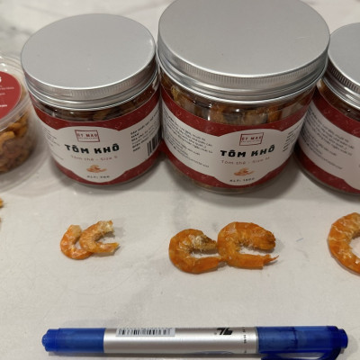 Tôm khô thẻ Size M