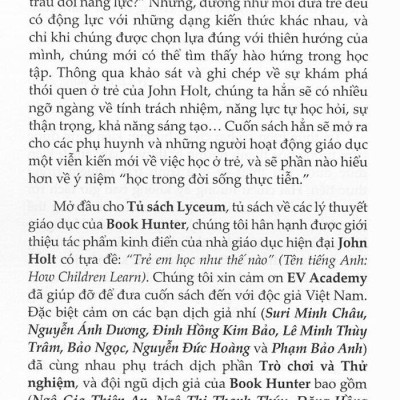Sách - Trẻ Em Học Như Thế Nào