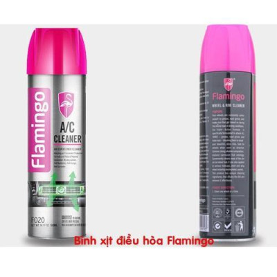 Bình Xịt Bọt Vệ Sinh Điều Hòa Ô Tô Flamingo F020 500ml 