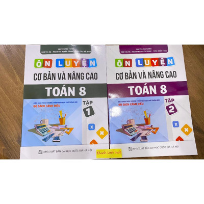 Sách - Ôn luyện cơ bản và nâng cao Toán 8 Tập 1 (Bám sát SGK Cánh Diều)
