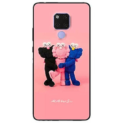 Ốp lưng in cho Huawei Mate 20 Mẫu KAW Đen Xanh