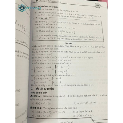 Combo 2 cuốn Sách Nắm chắc kiến thức và kĩ năng Toán 7 Tập 1 - Số học + Tập 2 - Hình học - Xác suất thống kê