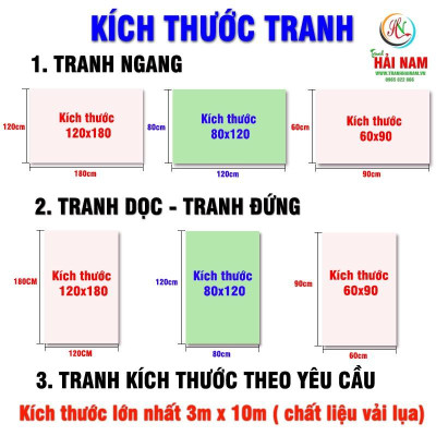Tranh dán tường 3D Sơn thủy hữu tình  - VẢI LỤA phủ kim sa (kích thước theo yêu cầu)