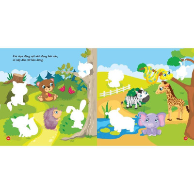 Sách - Bóc Dán Hình Động Vật Đáng Yêu - Animal Stickers - Tập 4 - Việt Thư