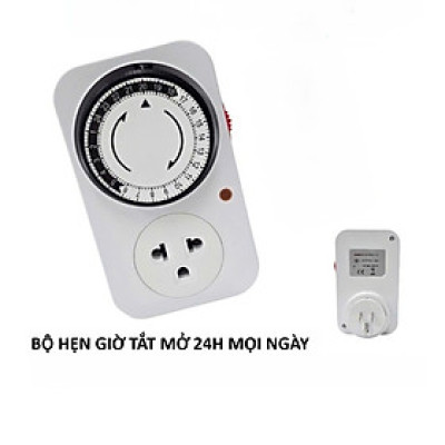 Bộ Hẹn Giờ Chạy Cơ, Phích Cắm Hẹn Giờ, Hàng Thái, Tự Động Bật Tắt 24h Trong Mọi Ngày, Tiện dụng và Bền Bỉ, Takyhome 8617